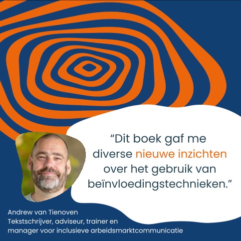 Van oor tot oor. Zo breed is de glimlach die bij elke recensie op m'n gezicht verschijnt. 

Afgelopen april verscheen mijn nieuwste boek: 𝟭𝟬𝟭 𝗯𝗲𝗶̈𝗻𝘃𝗹𝗼𝗲𝗱𝗶𝗻𝗴𝘀𝘁𝗲𝗰𝗵𝗻𝗶𝗲𝗸𝗲𝗻. Binnen 1 week in de top 3 van 𝗠𝗮𝗻𝗮𝗴𝗲𝗺𝗲𝗻𝘁𝗯𝗼𝗲𝗸.𝗻𝗹 .

En dit is wat ✔ Andrew van Tienoven ervan vindt: 

"𝘋𝘪𝘵 𝘣𝘰𝘦𝘬 𝘨𝘢𝘧 𝘮𝘦 𝘥𝘪𝘷𝘦𝘳𝘴𝘦 𝘯𝘪𝘦𝘶𝘸𝘦 𝘪𝘯𝘻𝘪𝘤𝘩𝘵𝘦𝘯 𝘰𝘷𝘦𝘳 𝘩𝘦𝘵 𝘨𝘦𝘣𝘳𝘶𝘪𝘬 𝘷𝘢𝘯 𝘣𝘦𝘪̈𝘯𝘷𝘭𝘰𝘦𝘥𝘪𝘯𝘨𝘴𝘵𝘦𝘤𝘩𝘯𝘪𝘦𝘬𝘦𝘯. 𝘋𝘦𝘻𝘦 𝘵𝘦𝘤𝘩𝘯𝘪𝘦𝘬𝘦𝘯 𝘸𝘰𝘳𝘥𝘦𝘯 𝘰𝘱 𝘦𝘦𝘯 𝘥𝘶𝘪𝘥𝘦𝘭𝘪𝘫𝘬𝘦 𝘦𝘯 𝘣𝘦𝘨𝘳𝘪𝘫𝘱𝘦𝘭𝘪𝘫𝘬𝘦 𝘸𝘪𝘫𝘻𝘦 𝘨𝘦𝘱𝘳𝘦𝘴𝘦𝘯𝘵𝘦𝘦𝘳𝘥. 

𝘡𝘰𝘸𝘦𝘭 𝘥𝘦 𝘷𝘰𝘰𝘳𝘣𝘦𝘦𝘭𝘥𝘦𝘯 𝘶𝘪𝘵 𝘩𝘦𝘵 𝘥𝘢𝘨𝘦𝘭𝘪𝘫𝘬𝘴 𝘭𝘦𝘷𝘦𝘯 𝘢𝘭𝘴 𝘥𝘦 𝘰𝘯𝘥𝘦𝘳𝘣𝘰𝘶𝘸𝘪𝘯𝘨 𝘮𝘦𝘵 𝘷𝘦𝘭𝘦 𝘰𝘯𝘥𝘦𝘳𝘻𝘰𝘦𝘬𝘦𝘯 𝘮𝘢𝘬𝘦𝘯 𝘩𝘦𝘵 𝘵𝘢𝘴𝘵𝘣𝘢𝘢𝘳. 𝘈𝘢𝘯𝘳𝘢𝘥𝘦𝘳!"

Andrews recensie is direct ook een schoolvoorbeeld van 1 van de 101 technieken, 𝘀𝗼𝗰𝗶𝗮𝗮𝗹 𝗯𝗲𝘄𝗶𝗷𝘀: hierdoor volgen mensen het gedrag van anderen. Ze letten op wat de meeste mensen vinden, kiezen of doen, en nemen dit over als richtlijn voor hun eigen gedrag. 

Meer weten óf dit boek direct bestellen? 𝗵𝘁𝘁𝗽𝘀://𝗹𝗻𝗸𝗱.𝗶𝗻/𝗲𝗞𝗔𝗖𝗾𝘆𝟱𝗕


#nicol101 Koninklijke Boom uitgevers 
