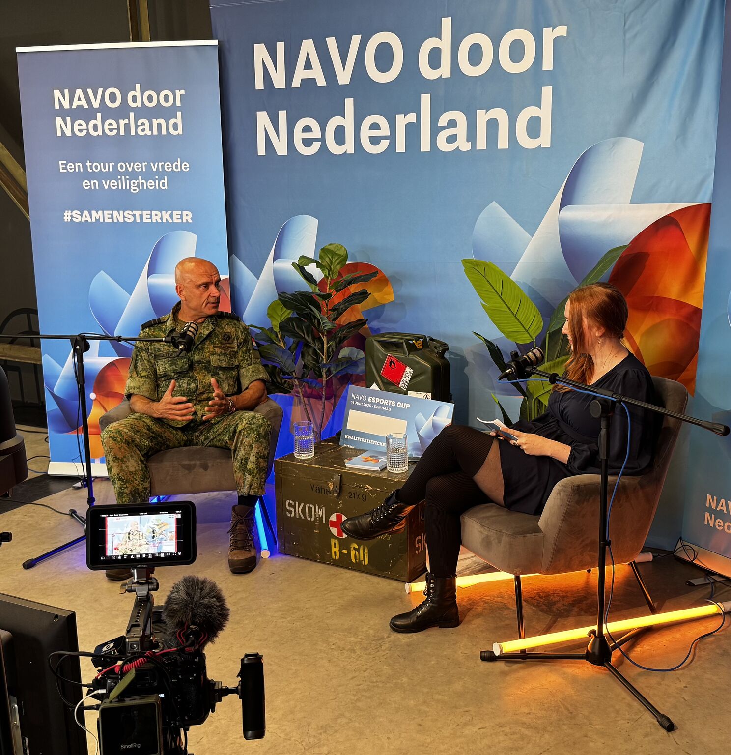 NAVO Esports Cup 2025

De Commandant Luchtstrijdkrachten Luitenant-Generaal André Steur was net in onze livestream en beantwoordde diverse vragen waaronder over de NAVO. Bekijk de livestream via https://lnkd.in/d99V3A4.

Meer info betreft de NAVO Esports Cup kan je via de volgende link vinden: https://lnkd.in/eeKZ53aK 

[Alt-tekst in foto]

#defensie #dosco #clas #dcpl #werkenbijclas #koninklijkelandmacht #landmacht #werkenbijdefensie #buddybijdefensie #buddy #verbindingdienst #verbindelaar #defensieinclusief #diversiteit #inclusie #navo #esportsdefensie