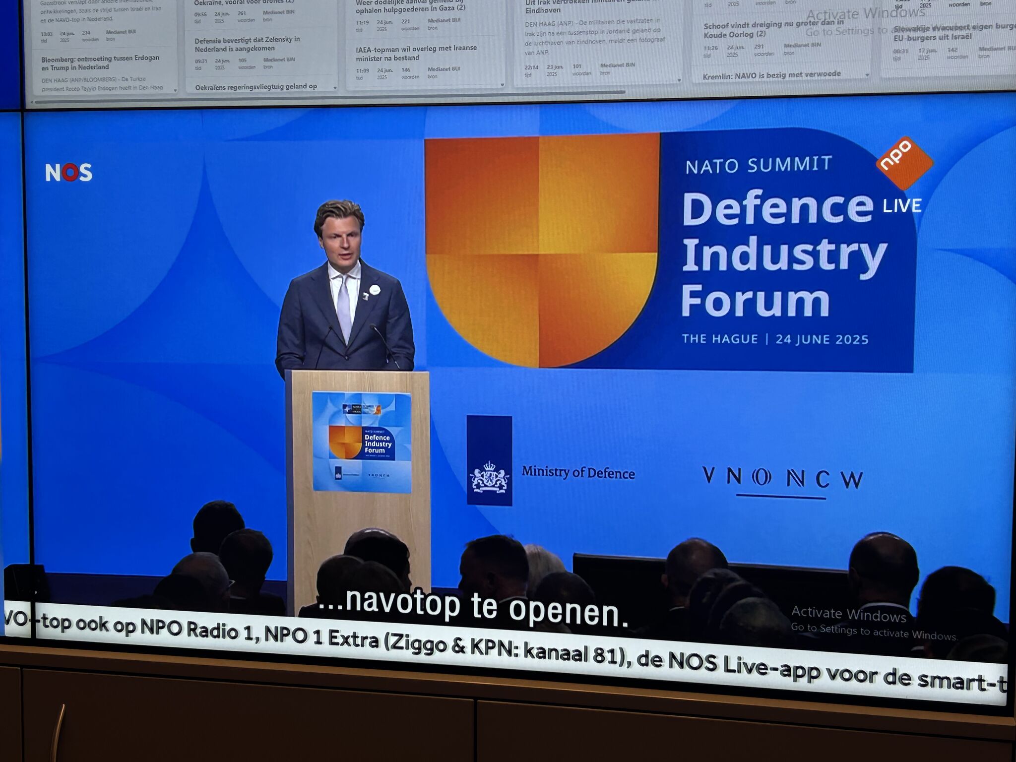 De klus is volbracht. Trots op ons team! 

Wil je de speeches nog eens rustig nalezen?
👉 https://lnkd.in/eAD6m-f5

Terugkijken kan ook:
👉 https://lnkd.in/eturTnqx

#werkenbijdefensie #strongertogether