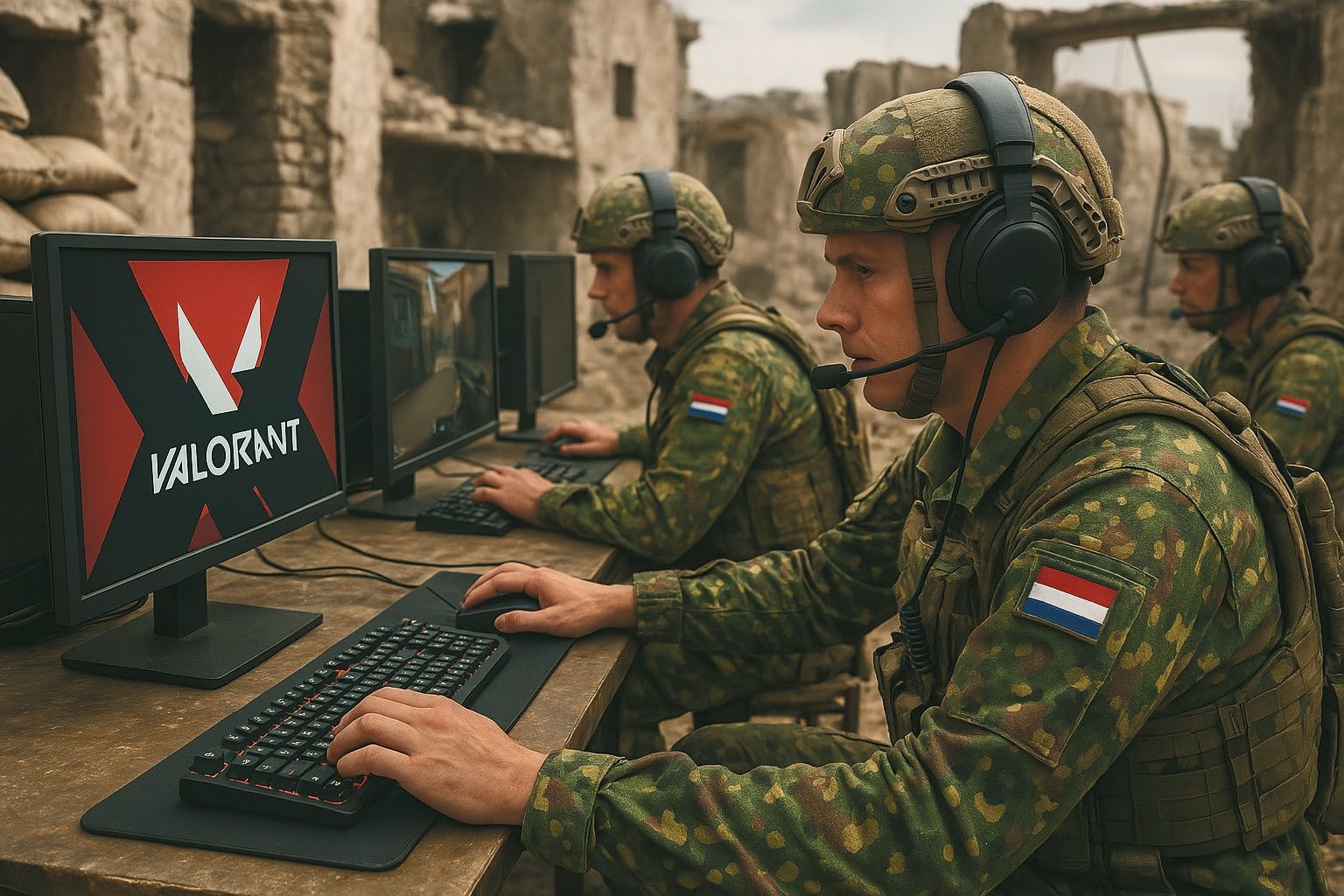 Defensiekampioenschap Esports: Valorant

Het Bureau Internationale Militaire Sports (BIMS) organiseert op donderdag 30 oktober 2025 een Esports Toernooi om te bepalen wie de beste Valorant speler van Defensie is. Ben jij werkzaam voor Defensie en dan maak het niet uit of je burger of militair bent en heb je minimaal de ranking van Iron in Valorant? Schijf je dan in via: https://lnkd.in/eNa6raDy

Er is in totaal plek voor 60 deelnemers. Je wordt ingedeeld in een groep en speelt drie rondes Valorant. De teams worden elke ronde opnieuw ingedeeld, zodat je met en tegen verschillende collega’s speelt. Zo kan je laten zien dat je je in elke situatie staande houdt! De speler die aan het eind van de dag de meeste wins heeft, wint het toernooi en mag zichzelf de eerste Defensiekampioen Valorant noemen!

De inschrijving sluit op 1 oktober 2025, dus wees er snel bij. Er wordt een selectie gemaakt uit alle aanmeldingen. Let op: dit evenement is alleen voor Defensie medewerkers!

Heb je vragen over dit evenement? Stuur dan een mail naar cismnl@mindef.nl.

Foto is gecreëerd door Copilot.

[Alt-tekst in foto]

#defensie #dosco #clas #dcpl #werkenbijclas #koninklijkelandmacht #landmacht #werkenbijdefensie #buddybijdefensie #buddy #verbindingdienst #verbindelaar #defensieinclusief #diversiteit #inclusie #esportsdefensie