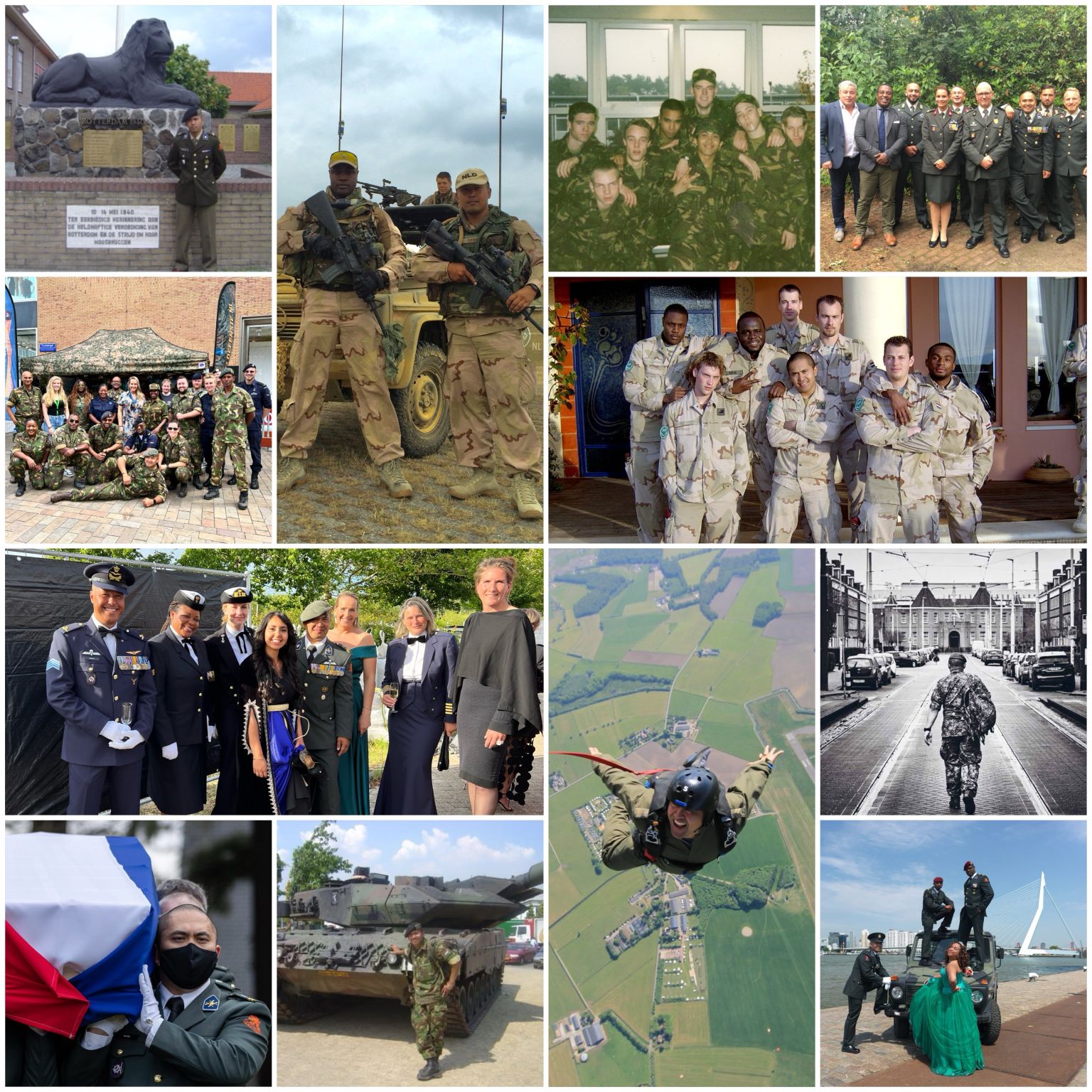 26 jaar bij de “Baas”

Vandaag werk ik precies 26 jaar voor de Koninklijke Landmacht. Ik wou sinds ik jong was voor het Ministerie van Defensie werken en als straatjochie uit Spangen, Rotterdam heeft dit mij op het rechte pad gehouden. Ondanks dat ik in 1998 niet door de keuring kwam mocht ik een jaar later opnieuw solliciteren en op 01-11-1999 beginnen in Ermelo. Ik had toen gesolliciteerd op de functie gewondenverzorgen/chauffeur middel zwaar maar tijdens mijn arbeidsvoorwaardegesprek kwam naar boven dat ik affiniteit had met computers en kreeg ik de keuze om als verbindelaar (Militaire ICT’er) op te komen. De rest is zeg maar “geschiedenis!”

Ik ben opgekomen als soldaat de Derde Klasse  en heb mij opgewerkt tot Sergeant Majoor. Ik heb de eer gehad om bij diverse eenheden te dienen zoals, 119 Divisie Verbindingsbedienings Compagnie, 11 Tank Bataljon, Staf Staf Compagnie 11 Luchtmobiel, School Verbindingsdienst, 11 Herstel Compagnie Luchtmobiel, Dienstencentrum Werving en Selectie, Staf Commando Landstrijdkrachten en Dienstencentrum Personeel en Logistiek.

Ik ben 5 keer op uitzending geweest. Bosnië met Sfor 9, Sfor 11 en Eufor 14. Afghanistan met TFU 1 en TFU 3. Ik heb alle leuke maar ook helaas de mindere leuke kanten van het militaire leven meegemaakt maar ik heb zeker geen spijt van dat ik militair mag en kan zijn. Afgelopen 26 jaar heb ik zoveel mooie mensen ontmoet en met sommige van hen heb ik een band opgebouwd wat niet uit te leggen is. 

Ik wil iedereen bedanken die mij heeft geholpen om te komen waar ik nu ben en ook dat ik mijn loopbaan als militair met jullie mag delen met het werk wat ik nu doe als recruiter. Gelukkig heb ik nog een aantal jaar te gaan tot mijn Functioneel Leeftijdsontslag (FLO) dus jullie zijn nog lang niet van mij af!

[Alt-tekst in foto]

#defensie #dosco #clas #dcpl #werkenbijclas #koninklijkelandmacht #landmacht #werkenbijdefensie #buddybijdefensie #buddy #verbindingdienst #verbindelaar #defensieinclusief #diversiteit #inclusie
