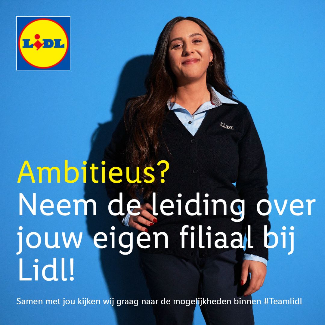 ❤️💛💙 𝗡𝗶𝗲𝘂𝘄𝗲 𝘂𝗶𝘁𝗱𝗮𝗴𝗶𝗻𝗴 𝗯𝗶𝗷 𝗟𝗶𝗱𝗹! 🚀




Ben jij klaar om écht impact te maken in een supermarkt die elke dag duizenden klanten blij maakt?

Wij zoeken een 𝗢𝗽𝗲𝗿𝗮𝘁𝗶𝗼𝗻𝗲𝗲𝗹 𝗦𝘂𝗽𝗲𝗿𝗺𝗮𝗿𝗸𝘁𝗺𝗮𝗻𝗮𝗴𝗲𝗿 (intern ook bekend als Plaatsvervangend Supermarktmanager) die niet alleen meedraait, maar ook leiding geeft, inspireert én vooruitdenkt. 💡

𝗪𝗮𝘁 𝗯𝗲𝘁𝗲𝗸𝗲𝗻𝘁 𝗱𝗶𝘁 𝗶𝗻 𝗱𝗲 𝗽𝗿𝗮𝗸𝘁𝗶𝗷𝗸?
👉 Je stuurt het team aan alsof het jouw eigen winkel is
👉 Je zorgt dat de dagelijkse operatie strak loopt (van schappen tot service)
👉 Je ontwikkelt jezelf richting een rol als Supermarktmanager

Met andere woorden: dit is dé ideale stap als jij ambitie hebt en energie krijgt van een dynamische omgeving waar elke dag anders is.

💬 Ik hoor vaak van collega’s: “Dit is geen baan, dit is een springplank naar meer.”
En dat klopt. Bij Lidl Nederland krijg je de ruimte, het vertrouwen en de kansen om verder te groeien.

🔎 Herken jij jezelf in iemand die:
✔️ Teamspeler én een leider is
✔️ Houdt van tempo, overzicht en resultaat
✔️ Ambitieus is en de volgende stap in retail wil zetten

Dan is dit jouw moment 😉 

👉 Kijk snel op werkenbijlidl.nl of stuur mij of Milou Ras even een bericht, dan vertellen wij je graag meer!

#Lidl #Vacature #Supermarktmanager #OperationeelManager #RetailJobs #WerkenBijLidl #Carrièrekansen #teamlidl #leiderschap