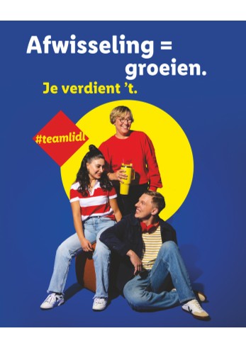 ❤️💛💙 𝗧𝗿𝗼𝘁𝘀 𝗼𝗽 𝗧𝗲𝗮𝗺 𝗟𝗶𝗱𝗹 💪🏻

Als recruiter bij Lidl Nederland  zie ik elke dag hoeveel #trots, #energie en #betrokkenheid er in onze organisatie zit. Wat mij het meest raakt, 




is hoe collega’s in de filialen zó gedreven zijn. Niet alleen om klanten blij te maken, maar ook om mee te denken over het vinden van nieuwe collega’s. Daar zetten wij dan met alle liefde 🫶🏻 een mooie #referral #bonus tegenover 💶

Iedereen draagt zijn steentje bij, en dat maakt #Lidl echt #TeamLidl. 💪

Het is mooi om te zien hoe we elkaar helpen, motiveren en versterken. Of je nu in de winkel, het distributiecentrum of op kantoor werkt, bij Lidl voel je dat je onderdeel bent van iets groters.

Een team waarin je gezien wordt, kansen krijgt en waarin je gewoon kunt zeggen: 𝙟𝙚 𝙫𝙚𝙧𝙙𝙞𝙚𝙣𝙩 ’𝙩

En eerlijk? Ik ben trots dat ik hier onderdeel van mag zijn.

👉 𝗛𝗲𝗯 𝗷𝗲 𝗶𝗻𝘁𝗲𝗿𝗲𝘀𝘀𝗲 𝗼𝗺 𝗯𝗶𝗷 𝗟𝗶𝗱𝗹 𝘁𝗲 𝘄𝗲𝗿𝗸𝗲𝗻, 𝗼𝗳 𝘄𝗶𝗹 𝗷𝗲 𝗴𝗲𝘄𝗼𝗼𝗻 𝗲𝗲𝗻𝘀 𝘀𝗽𝗮𝗿𝗿𝗲𝗻 𝗼𝘃𝗲𝗿 𝘄𝗲𝗹𝗸𝗲 𝗿𝗼𝗹 𝗯𝗶𝗷 𝗷𝗼𝘂 𝗽𝗮𝘀𝘁?
Stuur me gerust een bericht, ik denk graag met je mee! Of solliciteer direct 👇🏻

https://lnkd.in/e6WbwbPq


#TeamLidl #JeVerdientHet #TrotsOpLidl #WerkenBijLidl #Recruitment #SamenSterk #HR #Vacature #Retail #Bijbaan #Solliciteren