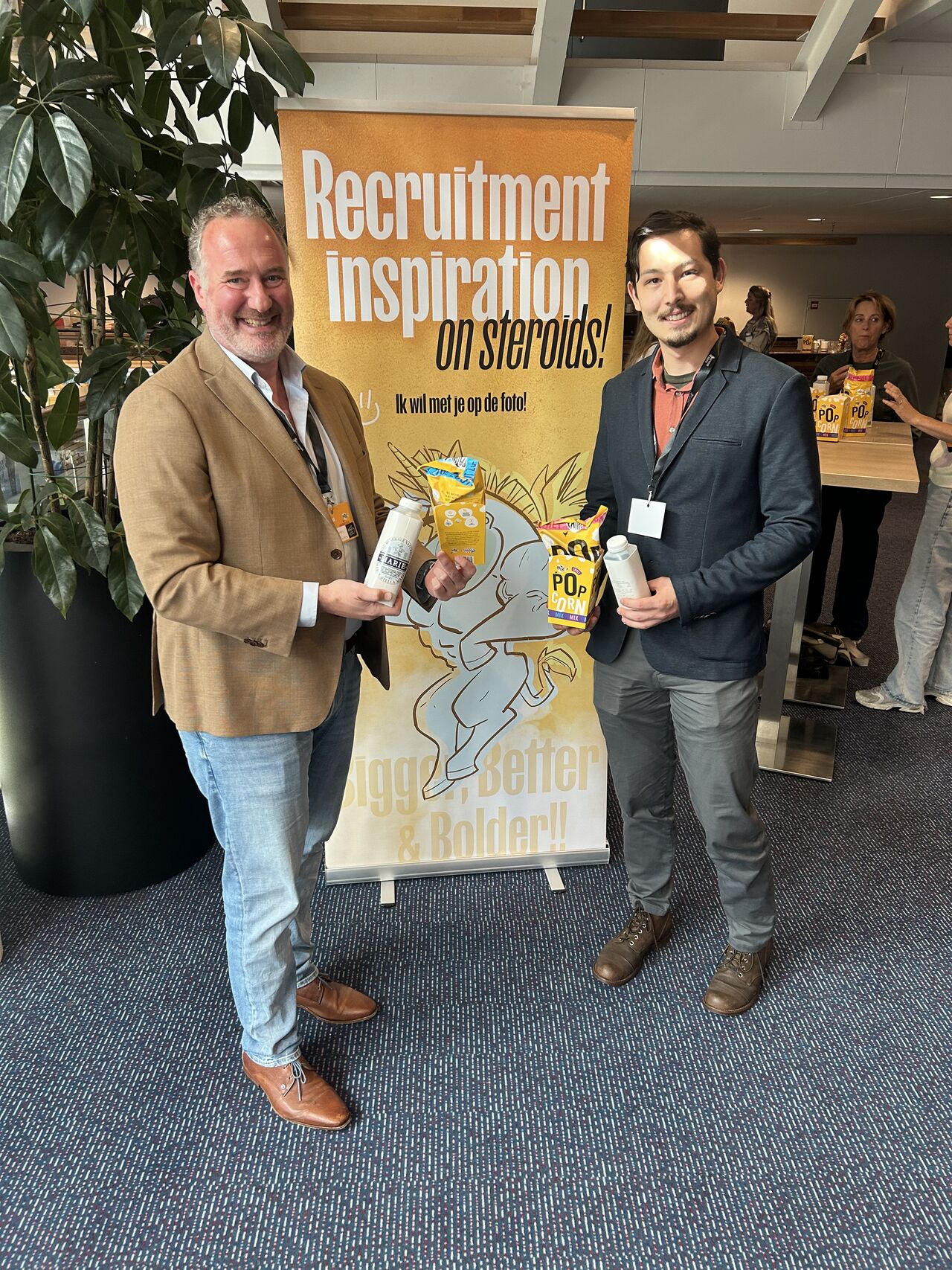 Let’s go!! Interessante middag en eindelijk een keer Roel C. Verburg live gezien!

#recruitmentunicorns