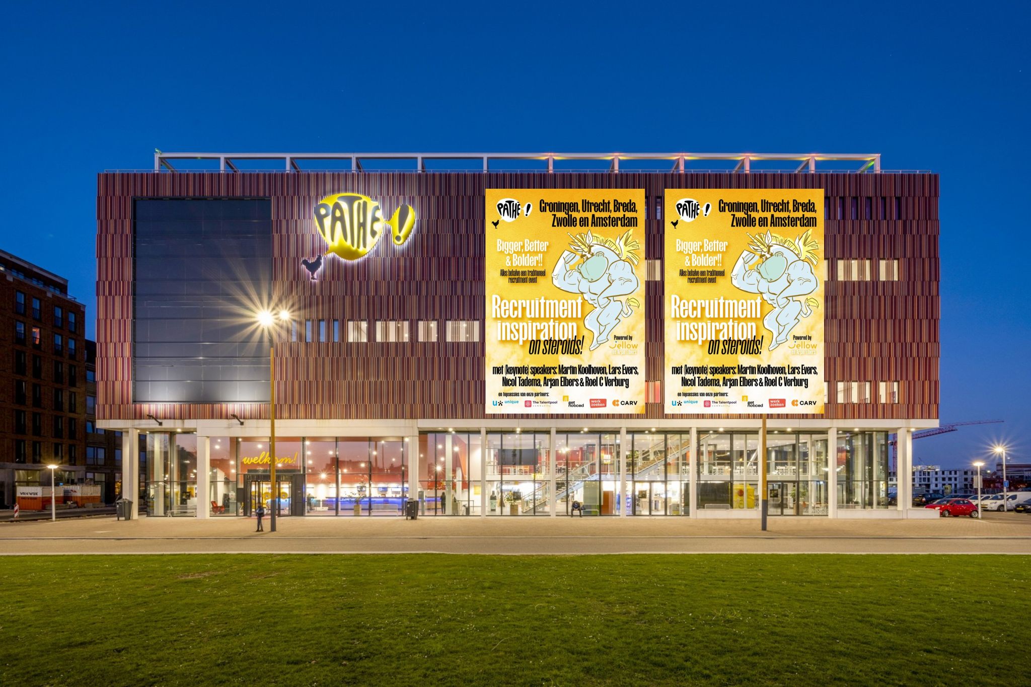 Recruitment Inspiration on Steroids, klinkt gewoon al tof!!! 

Warren Smit en ik gaan daar zometeen heen!