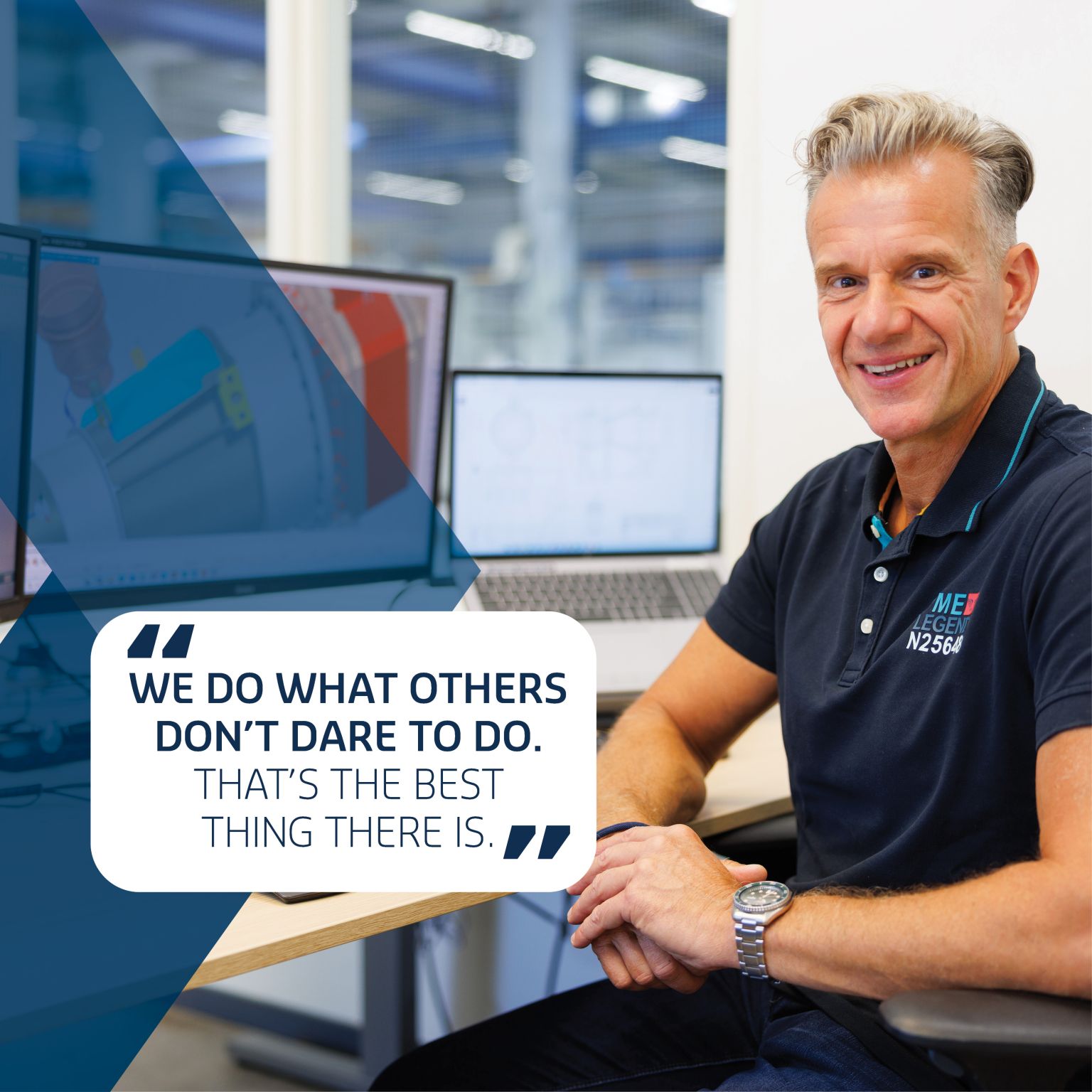 We’re proud to announce that Hans, CAD/CAM programmer at VDL ETG Precision B.V., has been nominated for the Noordhof Award 2025!

Hans began at the ‘Philips Bedrijfsopleiding’ in 1986 and has been with VDL ETG Precision since 2007. In 2026, he’ll mark 40 years in a career defined by technical challenges and innovation. As a CAD/CAM programmer, Hans tackles highly complex products - often ones others avoid. 

“We embrace the tough jobs,” he says with passion. He’s involved in every step: from design and machining strategy to selecting the right tools. “There’s a lot of freedom to make smart choices, and we constantly look for ways to improve.” 

Beyond his technical role, Hans is also a mentor, works council chairman, and ERP key user. “Getting better together- that’s what drives me.”

Congratulations, Hans, on this well-deserved nomination. We’re proud to have you on our team! Noordhofprijs
#Noordhofprijs2025 #programmer #precision #hightech #werkenbijVDL