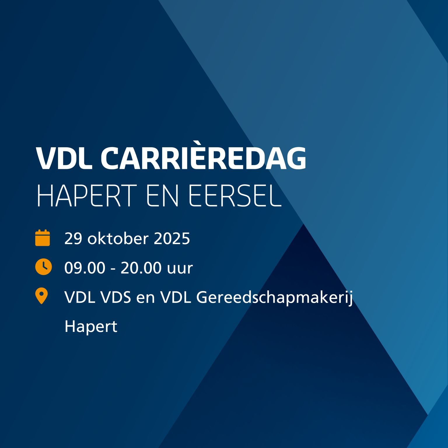 Morgen is het van 09.00 tot 20.00 uur VDL Carrièredag- ook bij VDL Gereedschapmakerij! 

Ben jij een vakman of -vrouw, zijinstromer of heb je affiniteit met techniek? Kom dan langs bij VDL Gereedschapmakerij! Je kunt je nog aanmelden, maar spontaan binnenlopen mag ook zeker.

Wat kun je verwachten?
Een kijkje achter de schermen, gesprekken met collega's en een sfeerproef van onze werkplaats. 

Wij zoeken o.a.;
🔹 Gereedschapmaker - voor het vervaardigden en onderhouden van hoogwaardige matrijzen en gereedschappen. 
🔹 Slijper - voor het nauwkeurig afwerken van onderdelen met vakmanschap en oog voor detail.

Aanmelden kan via: 
www.vdlcarrieredag.nl
Of loop gewoon binnen wanneer het jou uitkomt!
We kijken er naar uit je te ontmoeten. 

#VDL #Carrieredag #Techniek #Vacatures #werkenbijvdl #OpenDag