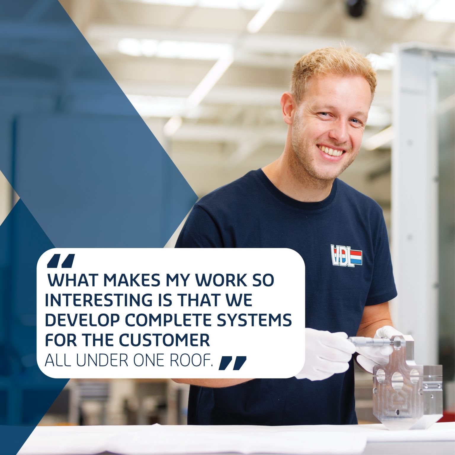 We’re proud to announce that Ruben Caerts, CNC Machiner at VDL ETG Eindhoven, has been nominated for the Noordhof Award 2025!

Ruben began his machining journey in 2011 with an internship at VDL ETG Eindhoven. After completing his vocational training at ‘Philips Bedrijfsopleiding’ and gaining over 12 years of experience, he’s become a true professional. 

For the past ten years, Ruben has worked with Hermle machines, focusing on process optimisation and maximising unmanned production hours. Planning and tool management are central to his role.
“Thanks to my experience, I’m now a go-to contact for colleagues in technical, logistics, and engineering teams, and I support programming as well,” he says.

Congratulations, Ruben, on this well-deserved nomination. We’re proud to have you on our team!

Noordhofprijs
#Noordhofprijs2025 #machining #precision #hightech #werkenbijVDL